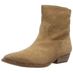 Sam Edelman Ava Camel Suede Ankle Boot
